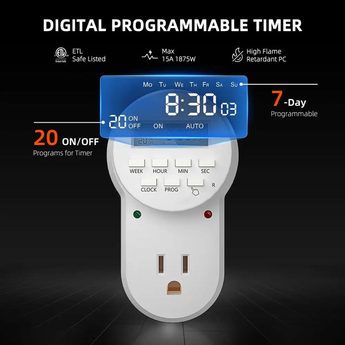 Digitaler programmierbarer Timer.
