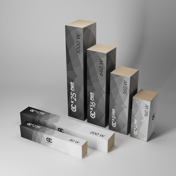 Greenception GCx-4 PWR 160W LED-Wachstumsleuchte – Perfekt für Wuchs und Blüte