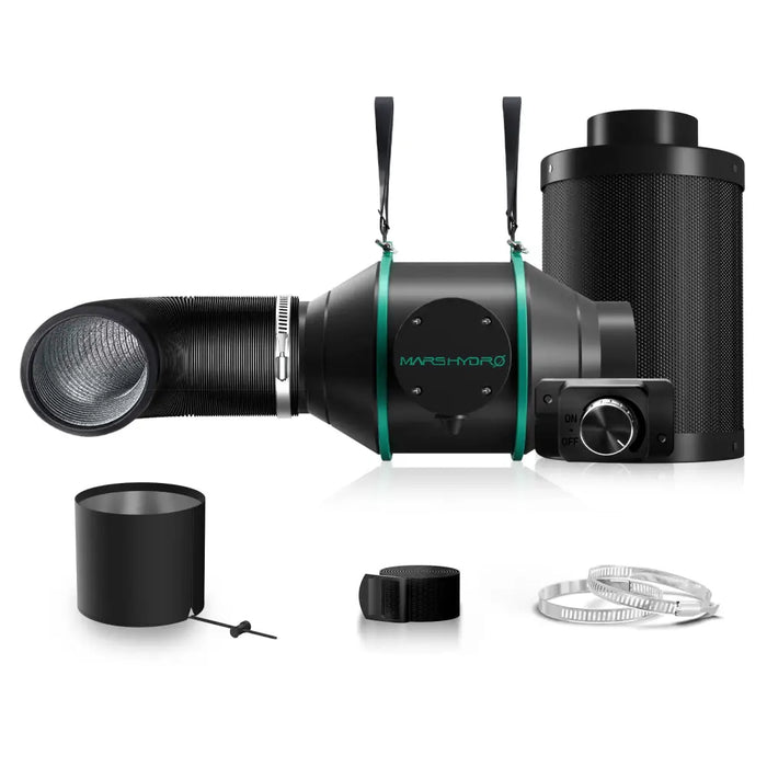 Hydroponisches Belüftungssystem.