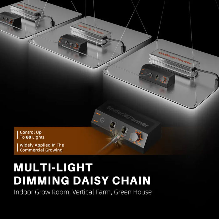 Multi-Light Dimming Daisy Chain System.