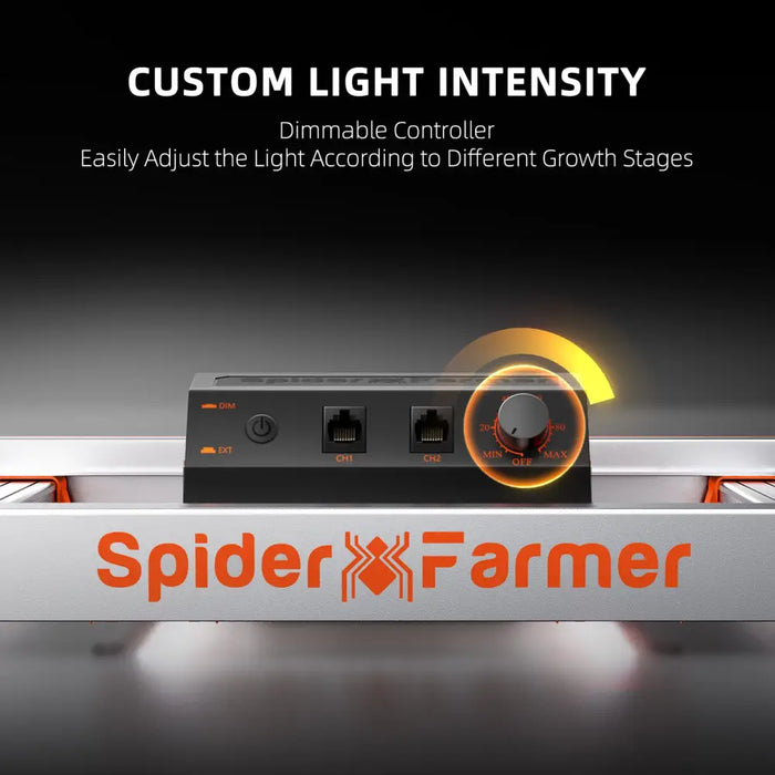 Spider Farmer dimmbare Lichtsteuerung.