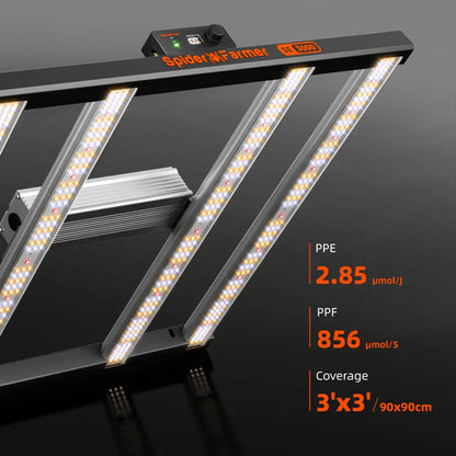 Spider Farmer SF 3000 LED-Anbauleuchte.