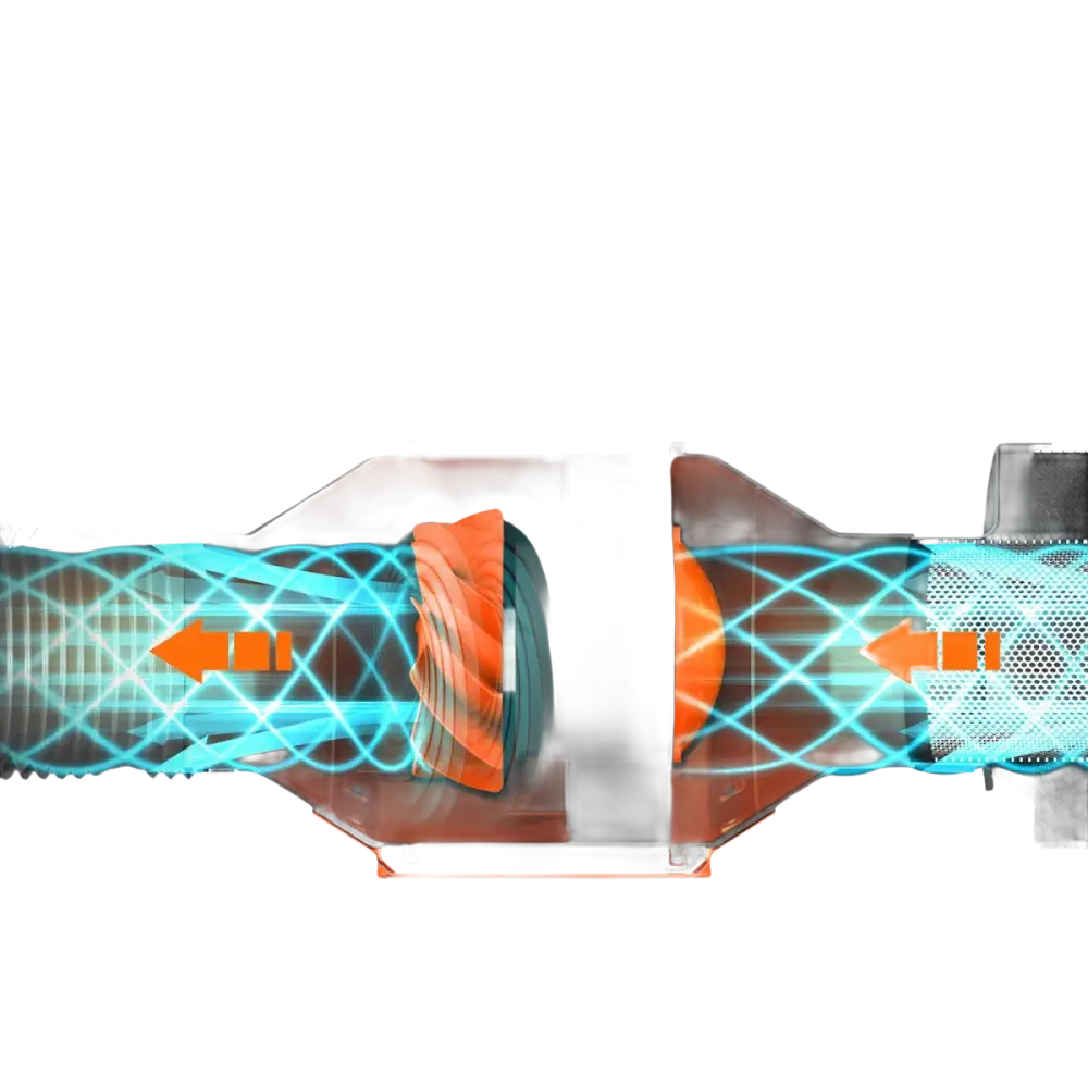 Energieeffizienter Inline-Kanalventilator.